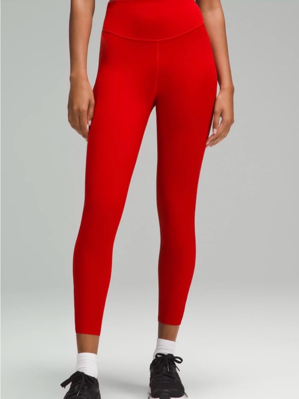 Lululemon Base Pace Red Active Leggings size 4. Near perfect! style LW5DKHS